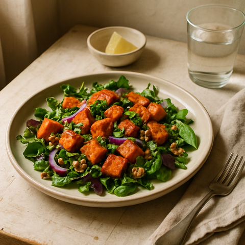 Roasted Sweet Potato Salad