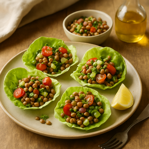 Lentil Salad Cups