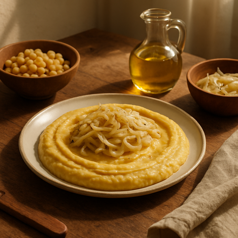 Fava Puree With Onions