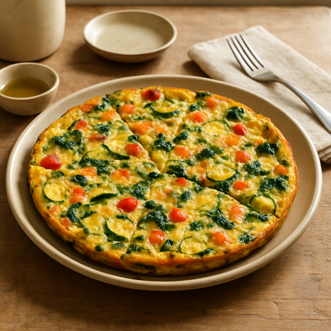 Sebzeli Frittata