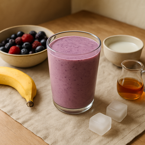 Orman Meyveli Hindistan Cevizli Smoothie