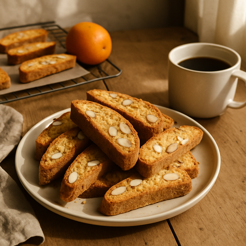 Bademli Portakallı Biscotti
