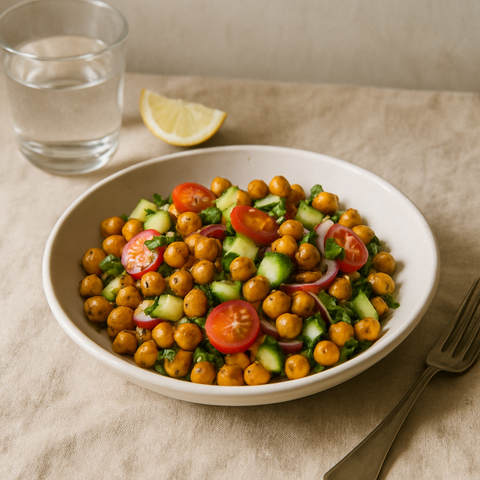 Spiced Chickpea Salad