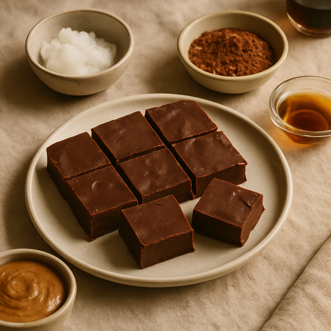 Vegan Çikolatalı Fudge