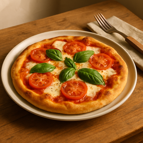 Klassische Pizza Margherita