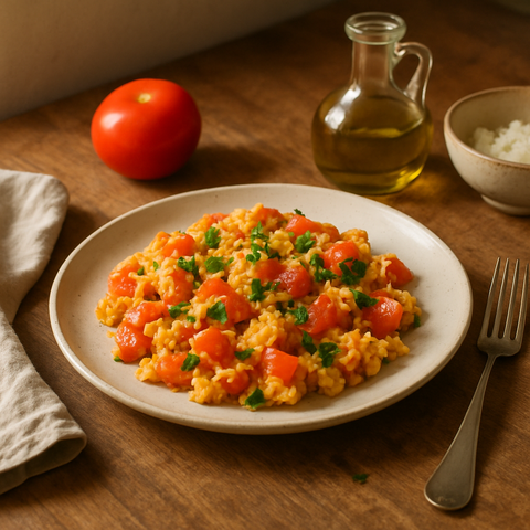 Tomato and Egg Scramble