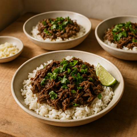 Barbacoa Beef Bowls