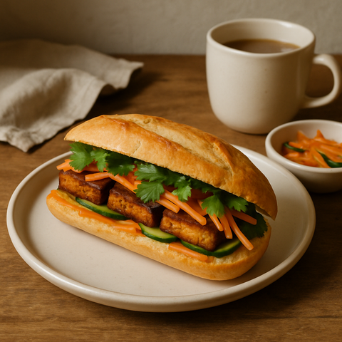 Vegan Tofulu Banh Mi