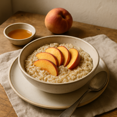 Peach Oatmeal