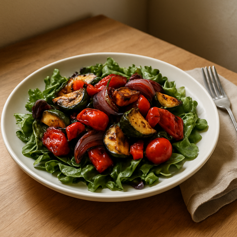 Balsamic Roasted Vegetable Salad