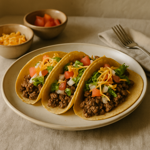 Mısır Tortillalı Dana Etli Taco