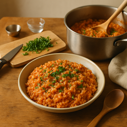 Tomato Rice Pilaf