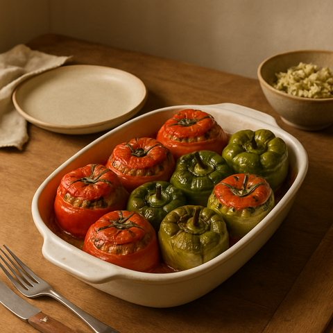 Gemista Stuffed Tomatoes