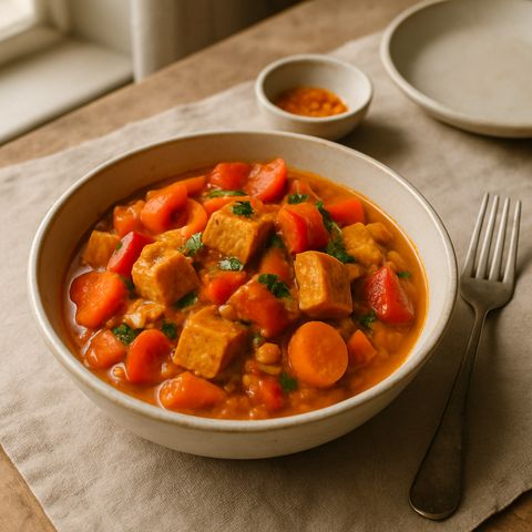 Spicy Tofu and Vegetable Curry