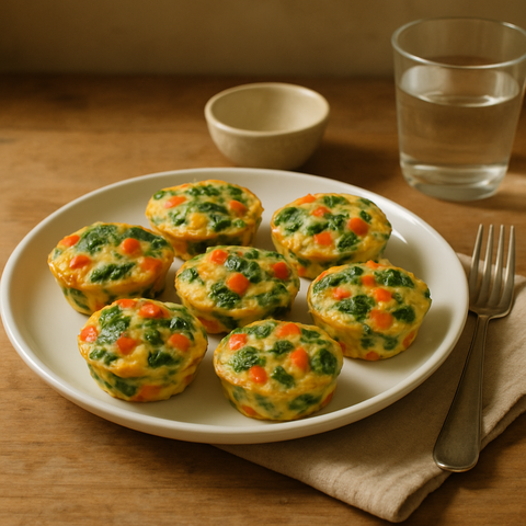 Baked Egg Muffins with Veggies