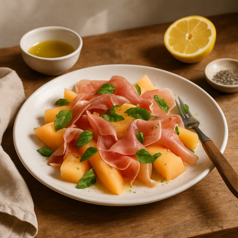 Prosciutto and Melon Salad