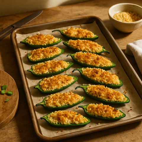 Peynir Dolgulu Jalapeño Biberleri