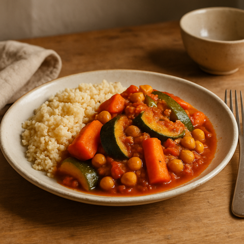 Vegetable Tagine with Couscous