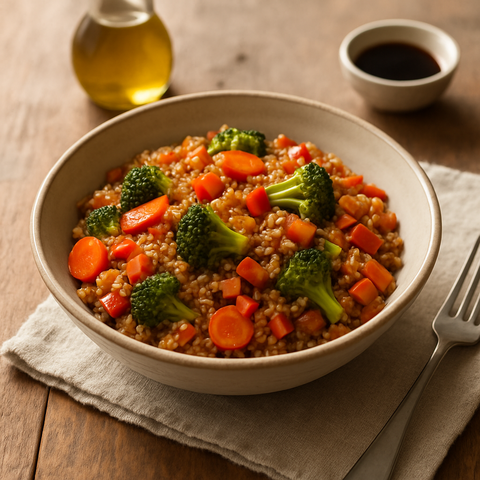 Quinoa and Vegetable Stir Fry