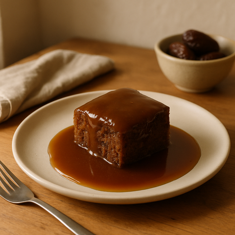 Vegan Yapışkan Toffee Pudingi