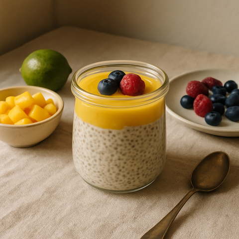 Mango Chia Seed Pudding