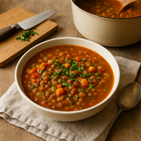 Moroccan Lentil Soup
