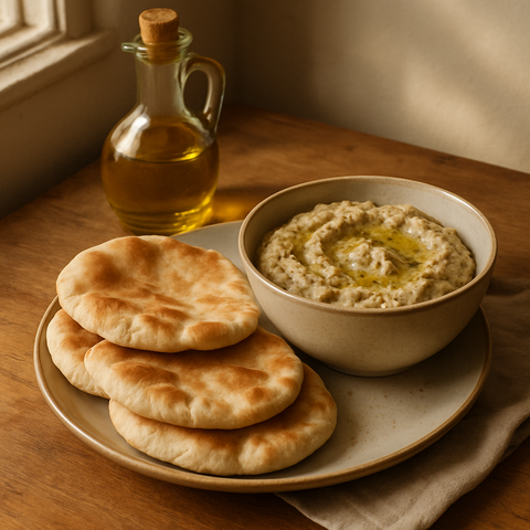 Pita and Baba Ganoush