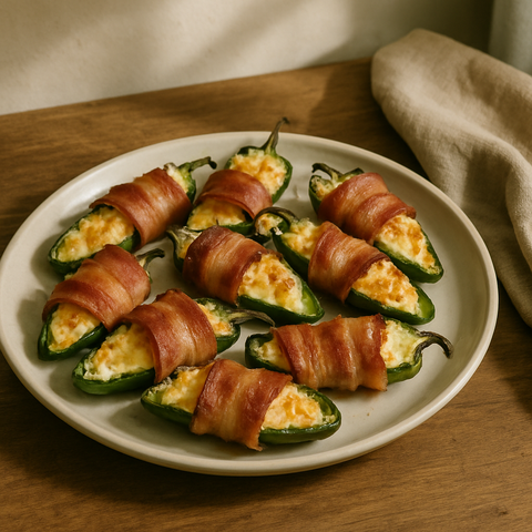 Bacon'a Sarılı Jalapeño Atıştırmalıkları