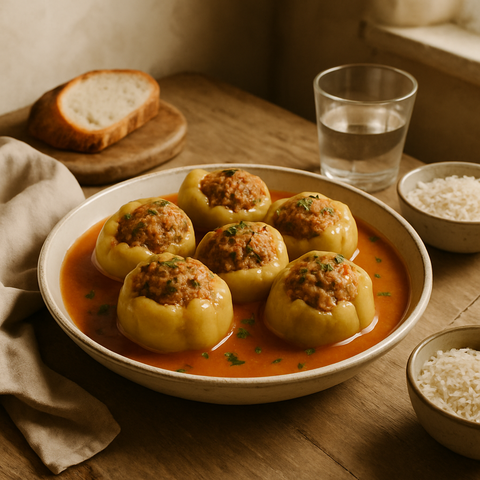 Serbian Stuffed Peppers