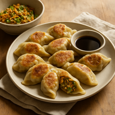 Asian Vegetable Dumplings