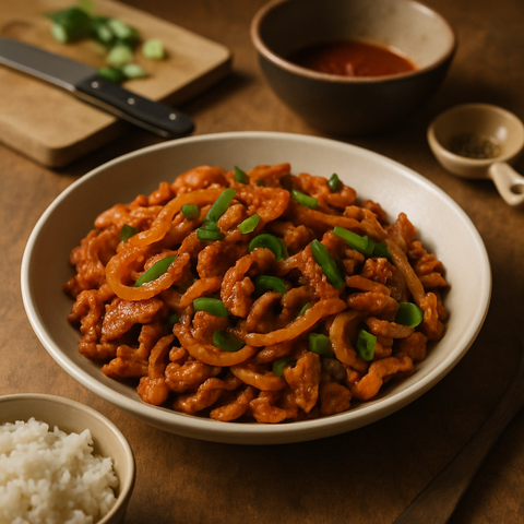 Korean Spicy Pork Stir-Fry