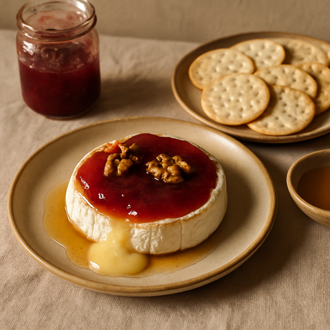 Reçelli Fırında Brie