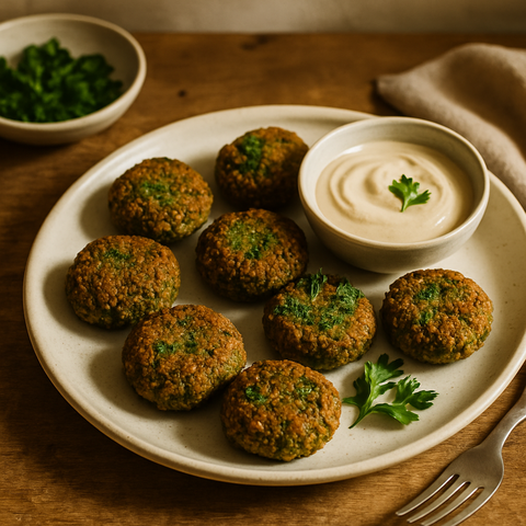 Falafel with Tahini Sauce