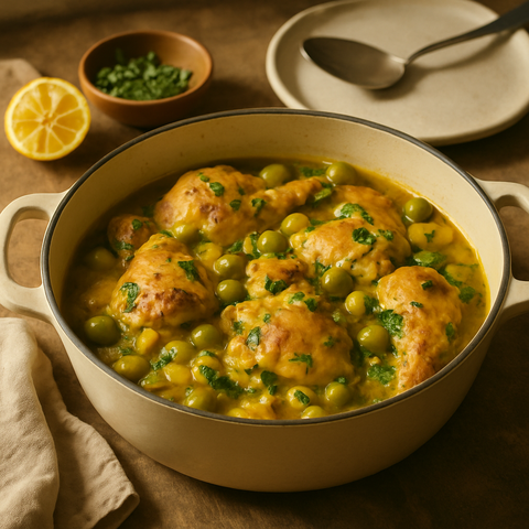 Moroccan Chicken with Preserved Lemon