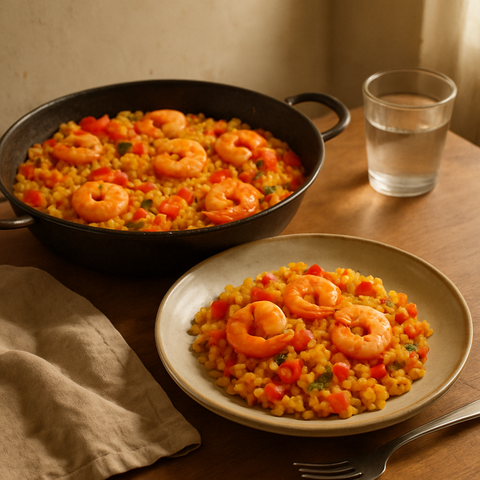 Seafood Paella Valenciana