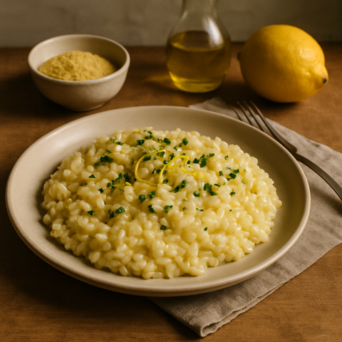 Vegan Risotto Al Limone