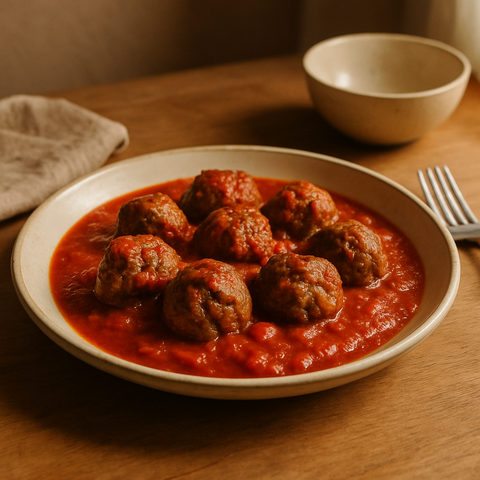 Marinara Soslu Dana Köfte