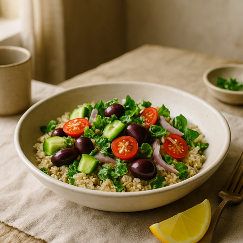 Mediterranean Quinoa Bowl