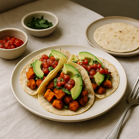 Savory Sweet Potato Tacos