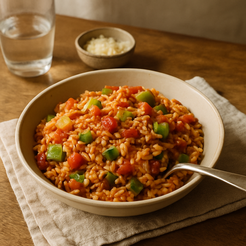 Vejetaryen Jambalaya