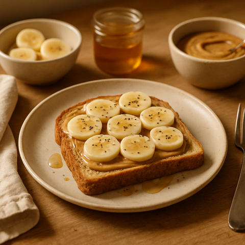 Nut Butter Banana Toast