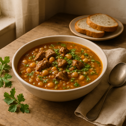 Harira with Lamb