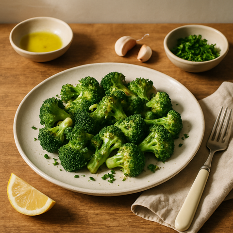 Sautéed Broccoli with Garlic