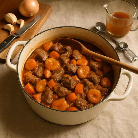 Lamb Tagine with Apricots
