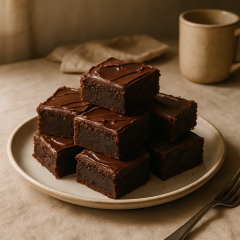 Klasik Yoğun Dokulu Brownie