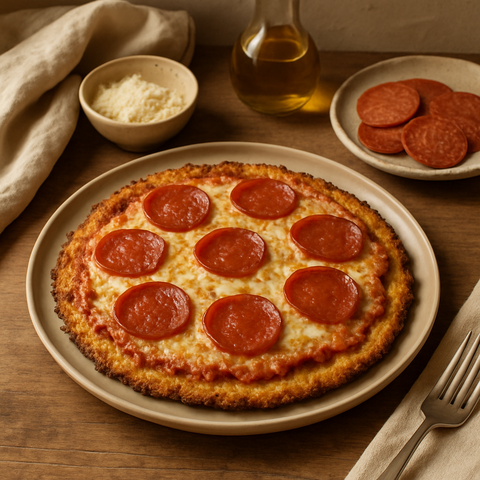 Pepperonili Karnabahar Pizza