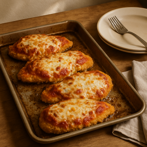 Fırında Tavuk Parmesan