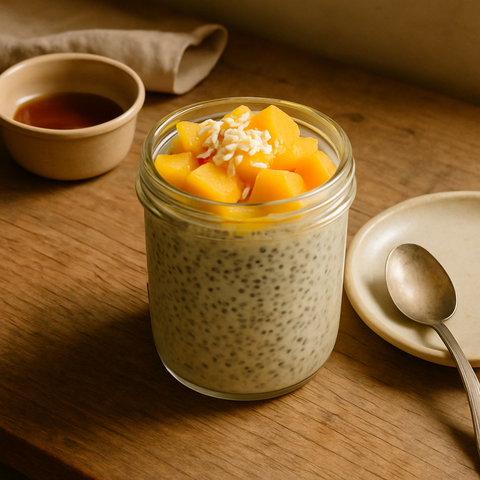Mango-Kokos-Chia-Pudding