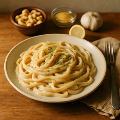 Vegan Fettuccine Alfredo