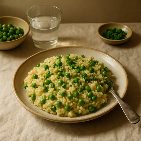 Bezelyeli Vegan Risotto
